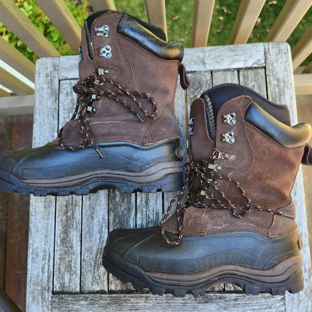 Ranger Thermolite Men's Size 8 Winter Duck Boots Heavy Insulated